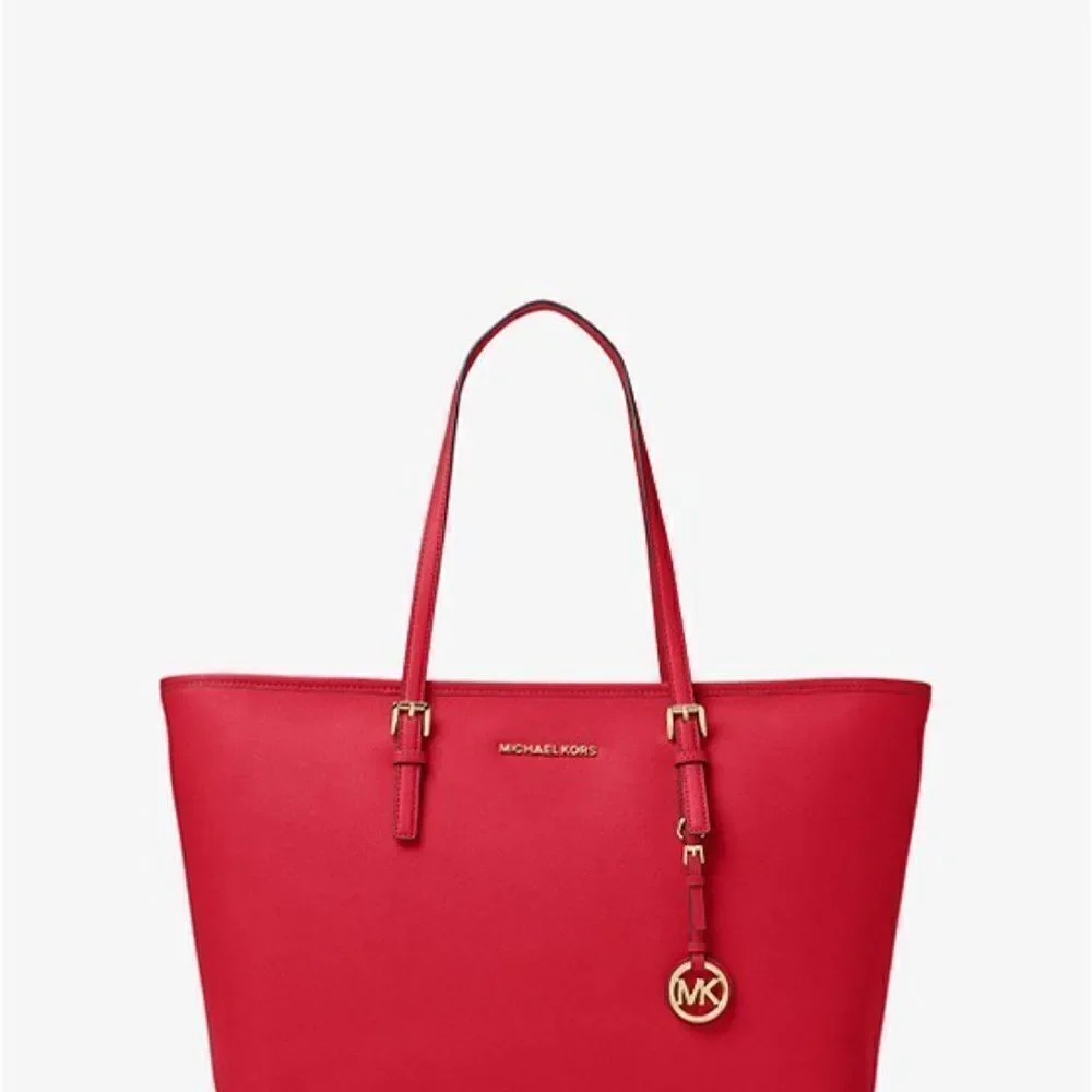Michael Kors Jet Set Medium Tote Bag Red‎
